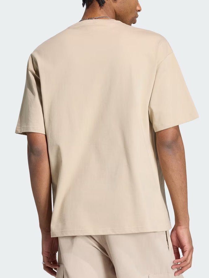 Adidas Essentials Kaki T-Shirt Fall 2026 | KHAKI THREE