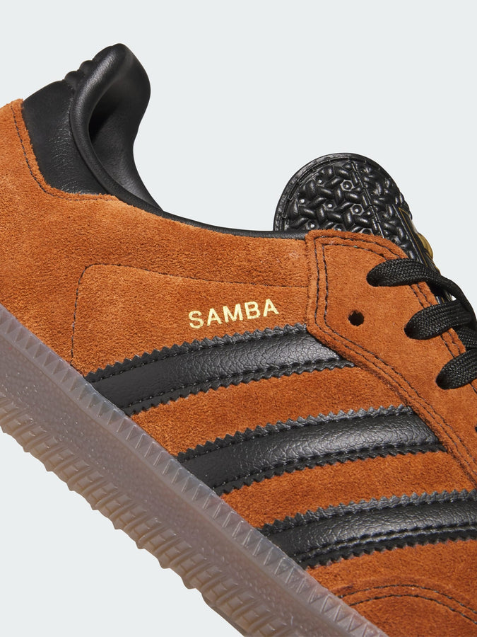 Adidas Samba ADV Dusky Bronze Shoes Spring 2026 | DUSKY BRONZE/CORE BLACK/GUM 5