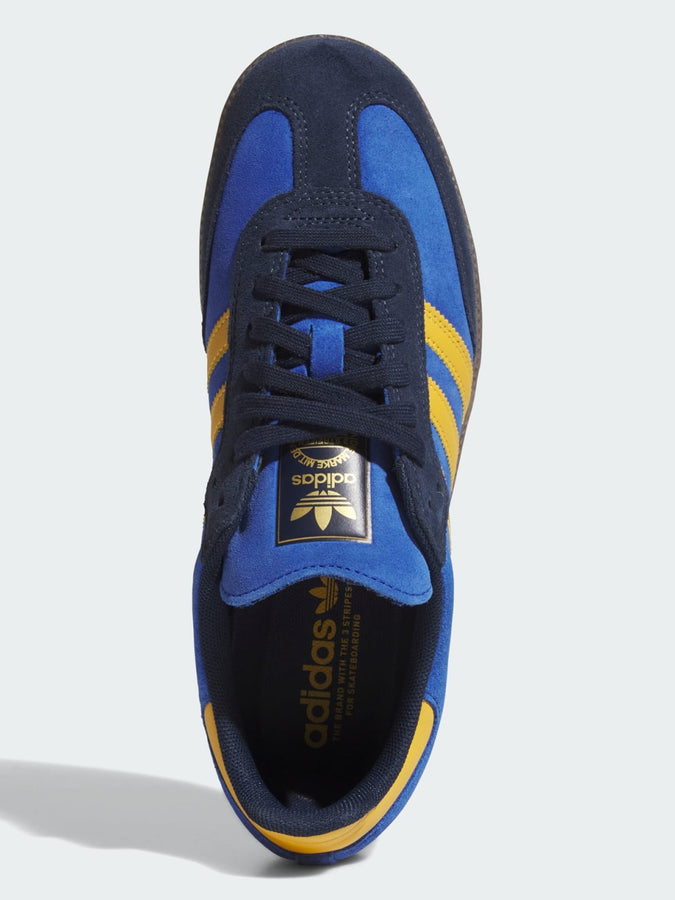 Adidas Samba ADV Collegiate Navy Spring 2026 | CLG NAVY/PRLV YEL/BLU RYL TEAM