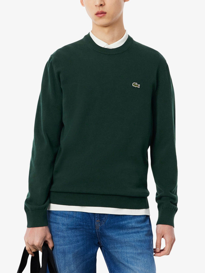 Lacoste Cotton Sweater Fall 2026 | GREEN (YZP)