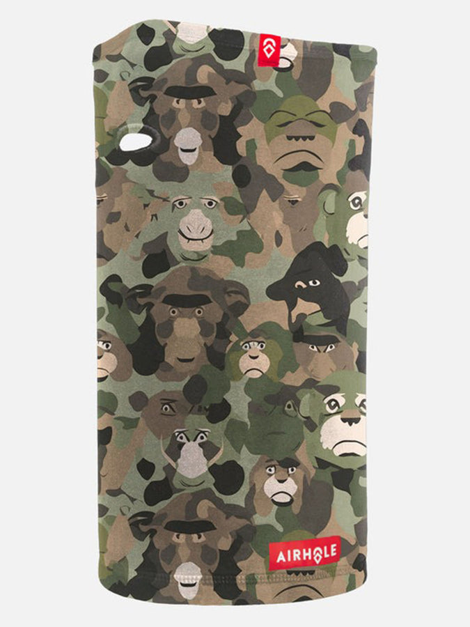 Airhole Airtube Ergo Milk Neck Warmer Winter 2025 | MONKEY CAMO (MKCM)
