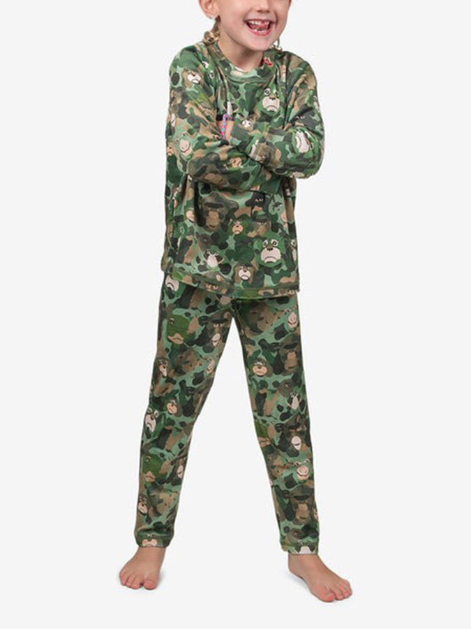 Airhole Milk Fleece Thermal Base Layer Set Winter 2026 |MONKEY CAMO (MKCM)