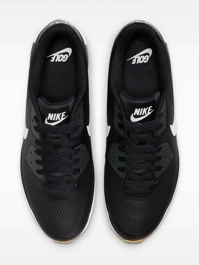 Nike Golf Air Max 90 Black/White Shoes Spring 2026 | BLACK/WHITE (001)
