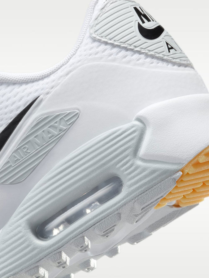 Nike Golf Air Max 90 White/Black Shoes Spring 2026 | WHITE/BLACK (102)