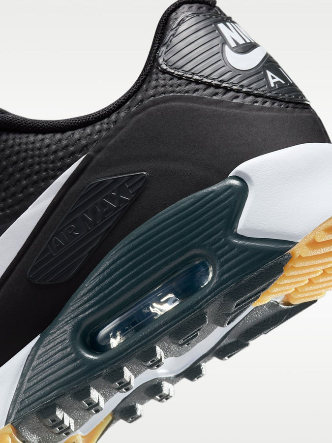 Nike Golf Air Max 90 Black/White Shoes Spring 2026 | BLACK/WHITE (001)