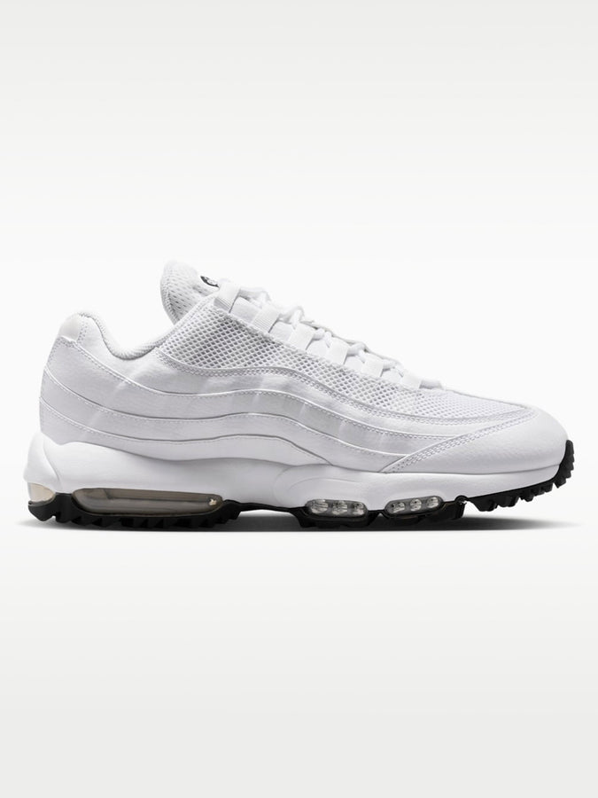 Nike Golf Air Max 95 White/Light Graphite Shoes Spring 2026 | WHITE/WHT/LIGHT GRPH/BLK (100)