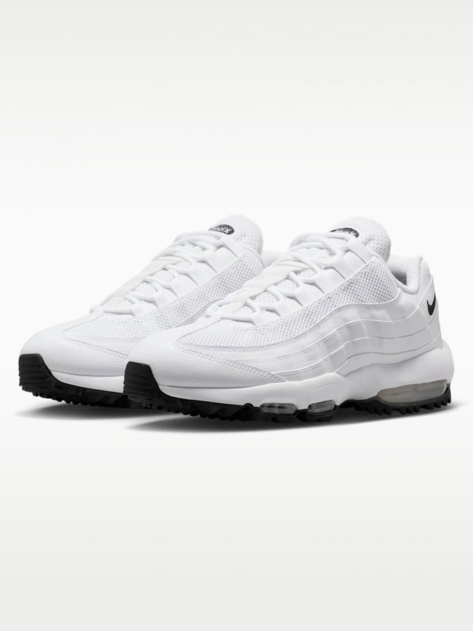Nike Golf Air Max 95 White/Light Graphite Shoes Spring 2026 | WHITE/WHT/LIGHT GRPH/BLK (100)