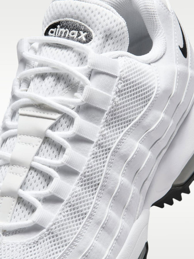 Nike Golf Air Max 95 White/Light Graphite Shoes Spring 2026 | WHITE/WHT/LIGHT GRPH/BLK (100)