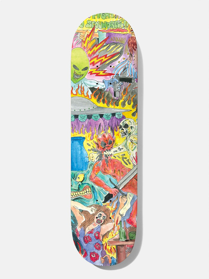 Baker B2 Here T Stay Andrew Reynolds 8.38'' Skateboard Deck | MULTI