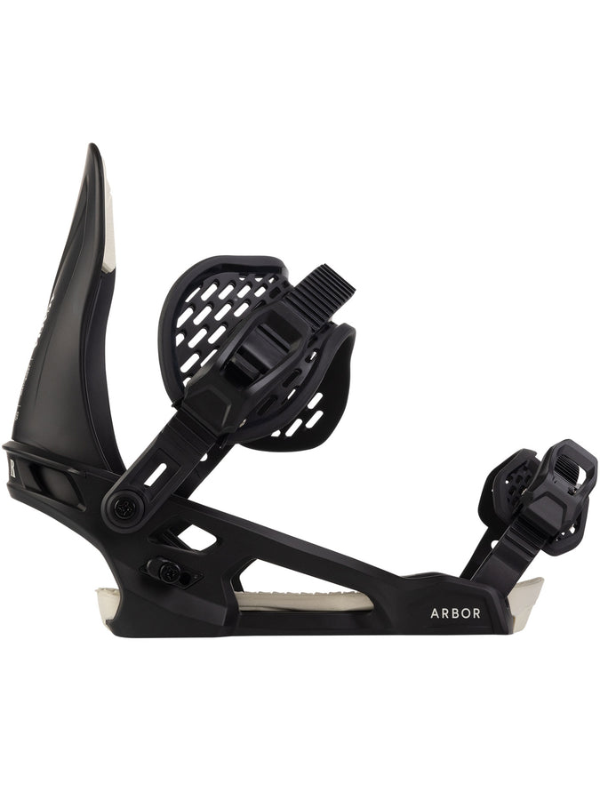 Arbor Acacia Snowboard Bindings 2026 | BLACK/MARSHMALLOW