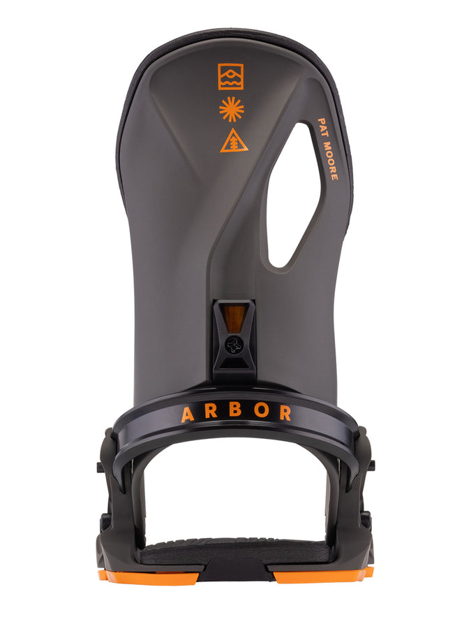 Arbor Cypress Snowboard Bindings 2026 | PAT MOORE/CHARCOAL