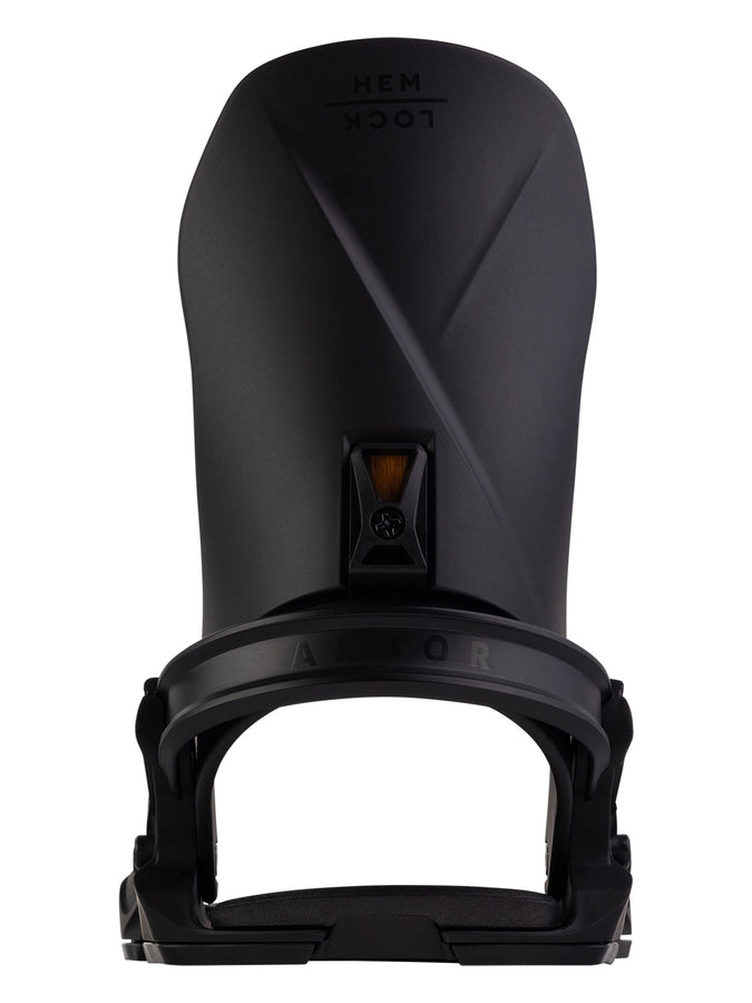 Arbor Hemlock Snowboard Bindings 2026 | BLACK/BLACK