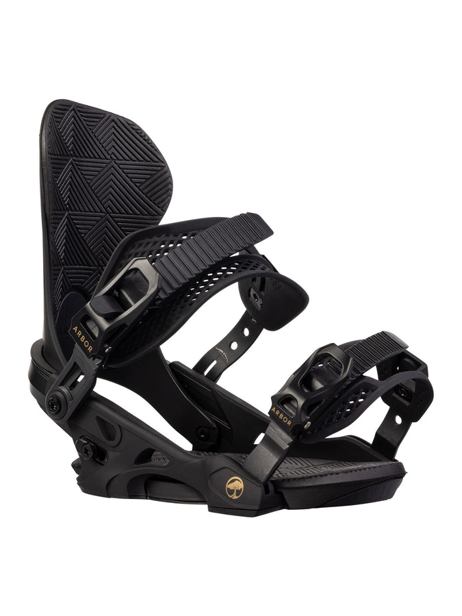 Arbor Sequoia Snowboard Bindings 2026 | BLACK/GOLD