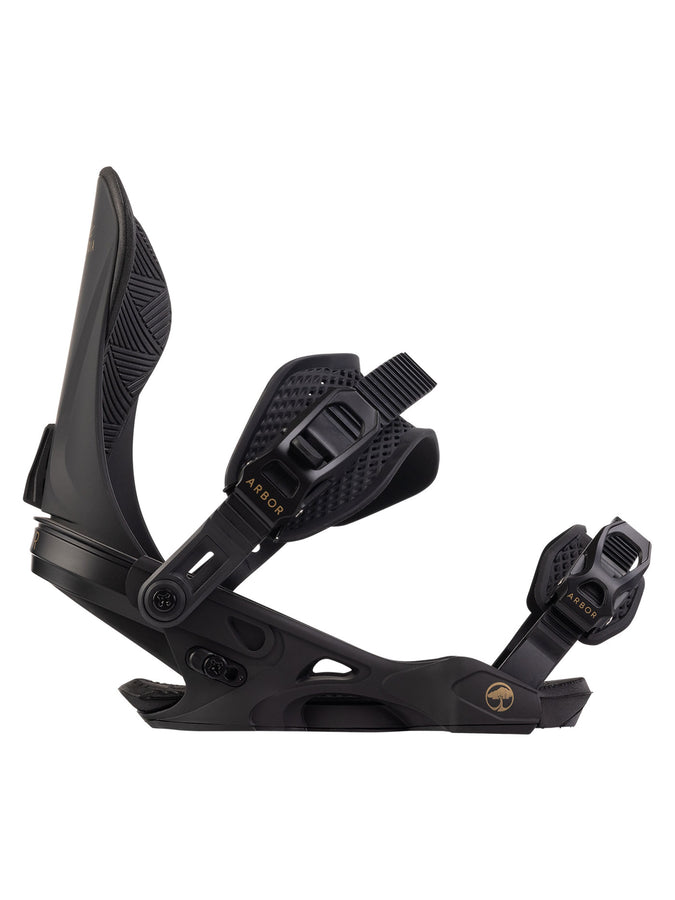 Arbor Sequoia Snowboard Bindings 2026 | BLACK/GOLD