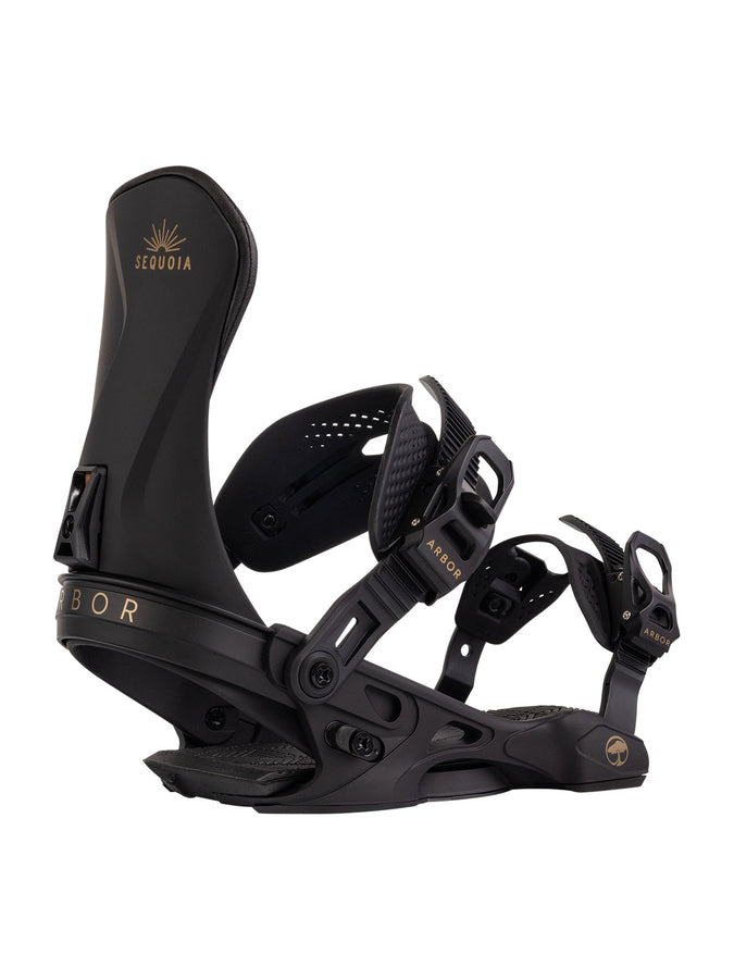 Arbor Sequoia Snowboard Bindings 2026 | BLACK/GOLD