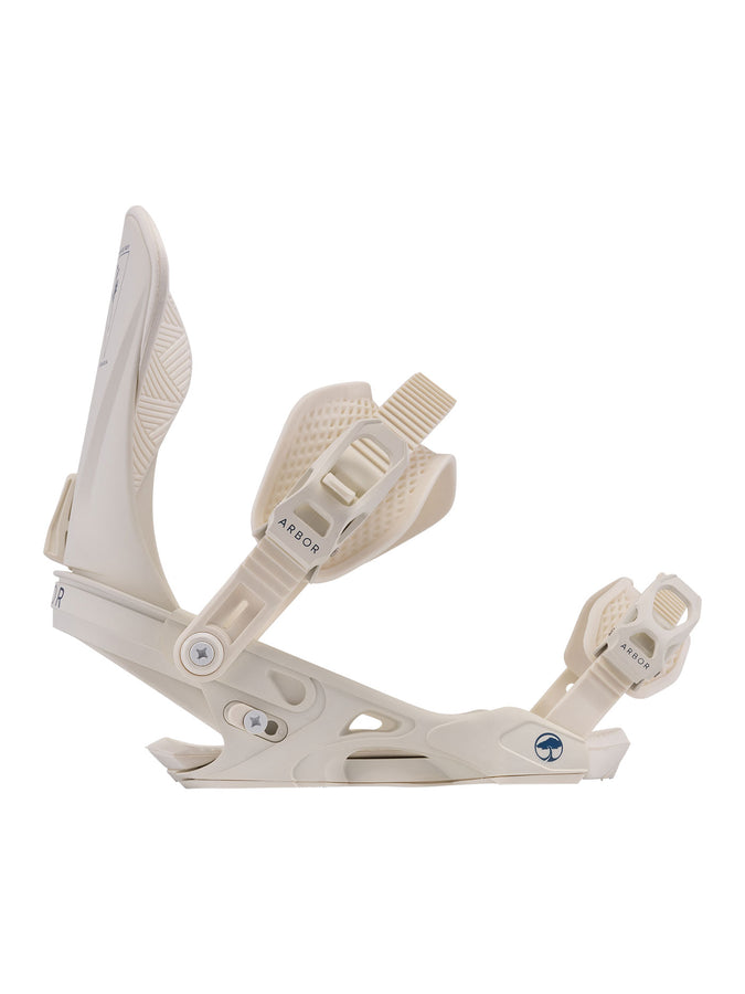 Arbor Sequoia Snowboard Bindings 2026 | MFR/MARSHMALLOW