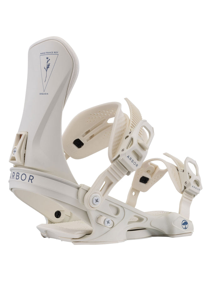 Arbor Sequoia Snowboard Bindings 2026 | MFR/MARSHMALLOW