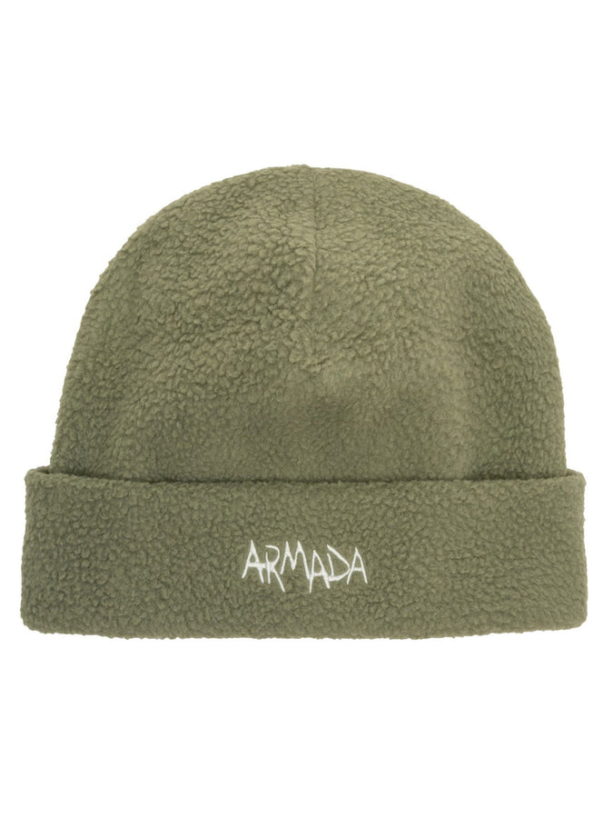 Armada Mccole Hi-Pile Fleece Beanie | SWAMP