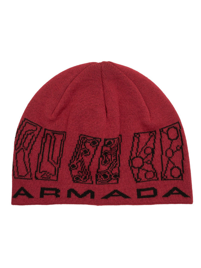 Armada AR Skully Beanie | CHILE RISTRA/BLACK