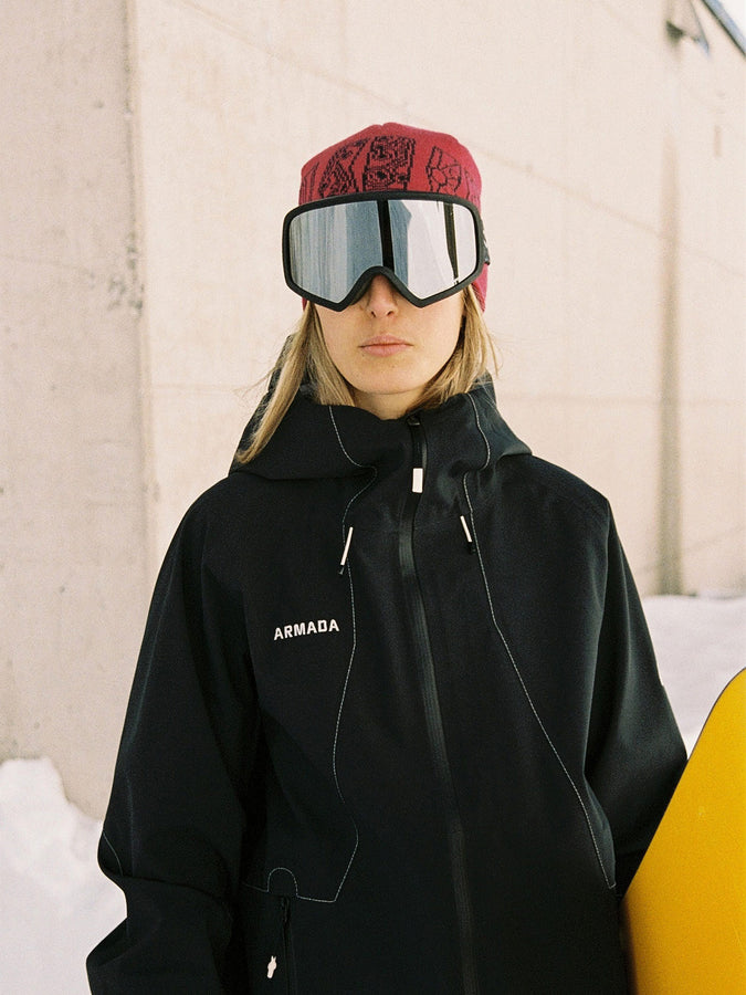 Armada AR Skully Beanie | CHILE RISTRA/BLACK