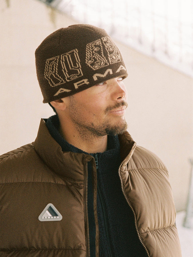Armada AR Skully Beanie | GRIZZLY/INCENSE