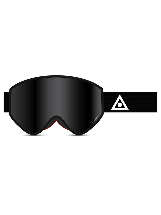 Ashbury A12 Triangle Black/Dark Smoke Snowboard Goggle 2024 | MATTE BLACK/DARK SMOKE