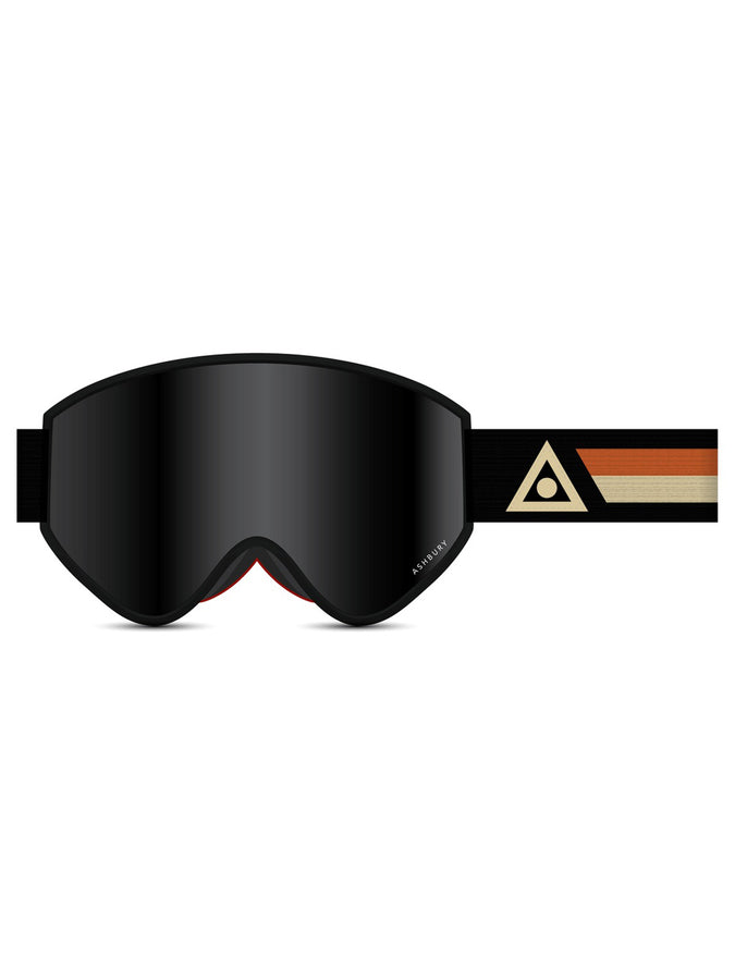 Ashbury A12 Matte Black/Dark Smoke Snowboard Goggle 2024 | MATTE BLACK/DARK SMOKE