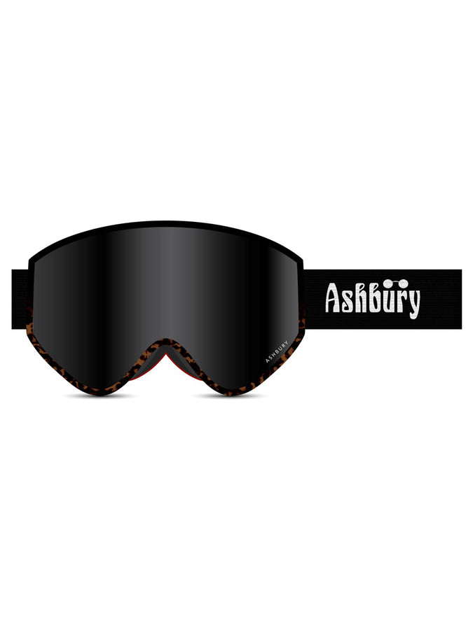 Ashbury A12 Black Brown Tort/Dark Smoke Snowboard Goggle 2024 | MTE BLK BRWN TORT/DRK SMK
