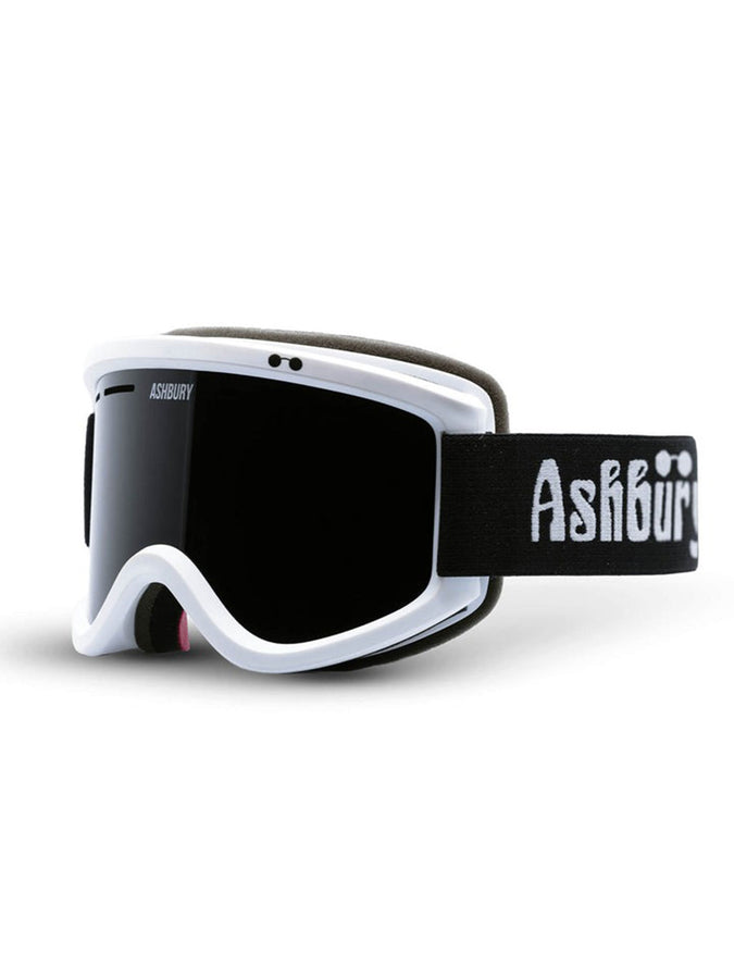 Ashbury Warlock OG White/Dark Smoke + Spare Lens Goggle | OG WHITE/DARK SMOKE