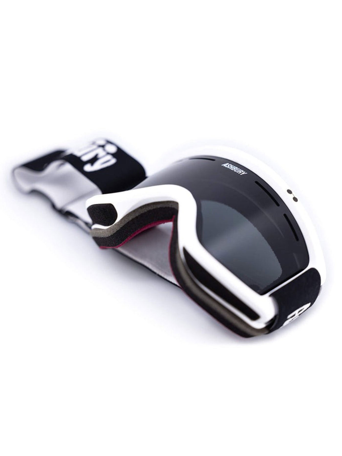 Ashbury Warlock OG White/Dark Smoke + Spare Lens Goggle