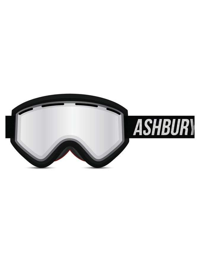 Ashbury Nightvision Matte Black/Clear Snowboard Goggle 2024 | MATTE BLACK/CLEAR