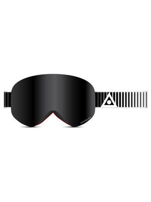 Ashbury Sonic Matte White/Dark Smoke Snowboard Goggle 2024
