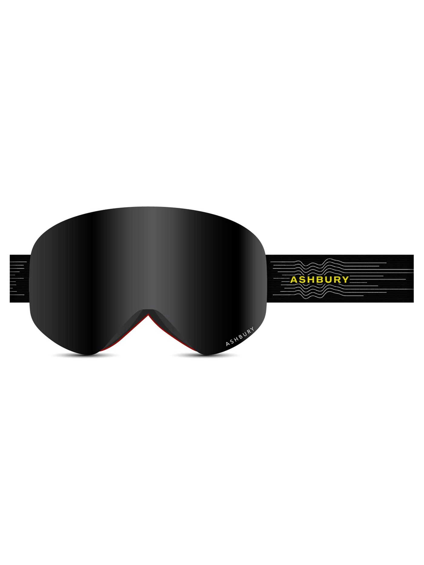 Ashbury Sonic Matte Black/Dark Smoke Snowboard Goggle 2024
