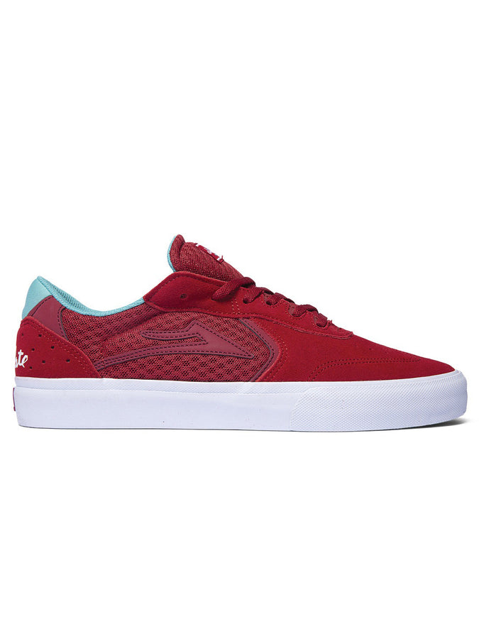 Lakai x Chocolate Atlantic Vulc Red Suede Shoes Spring 2024 | RED SUEDE (RDS)