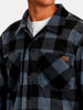 RVCA Yukon Hi Pile Fleece L/S Buttondown Shirt Holiday 2024