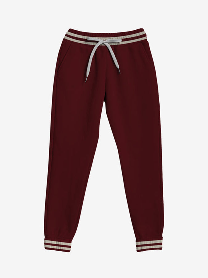 Headster Academy Jogger Pants Fall 2025 | MERLOT