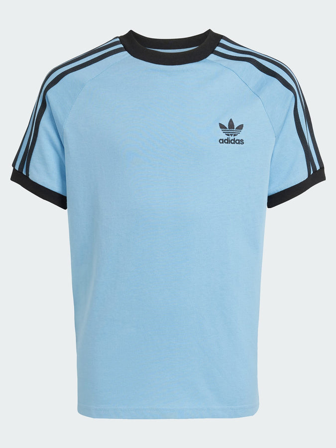 Adidas Adicolor 3 Stripes Ash Blue T-Shirt Fall 2025 | ASH BLUE