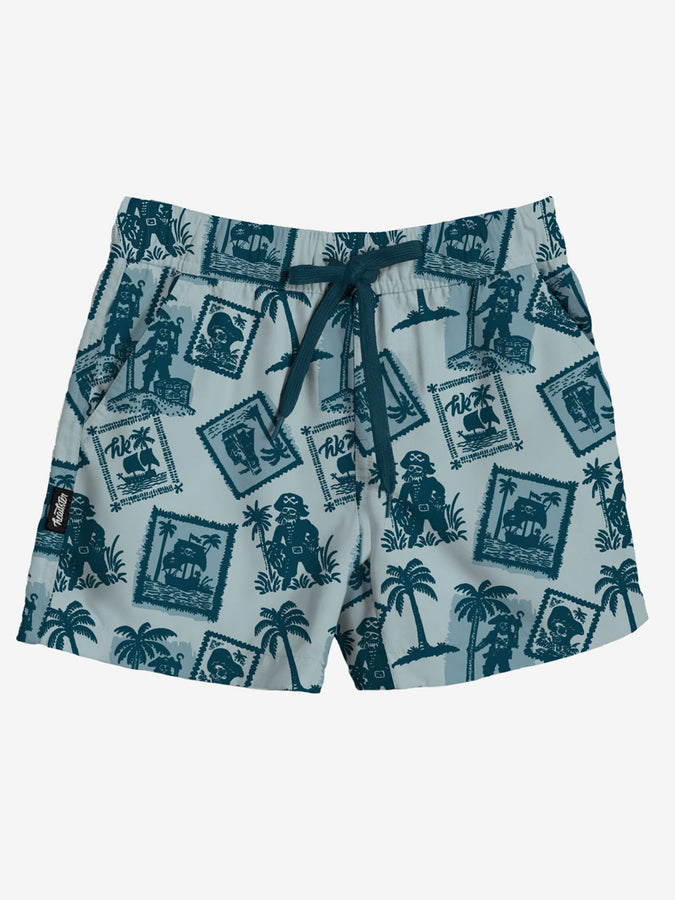 Headster Ahoy Matey 4-Way Stretch Boardshorts Spring 2026 | DUSTY AQUA
