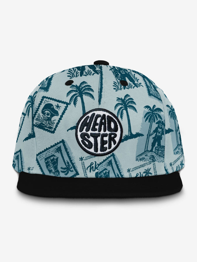 Headster Ahoy Matey Snapback Hat | DUSTY AQUA