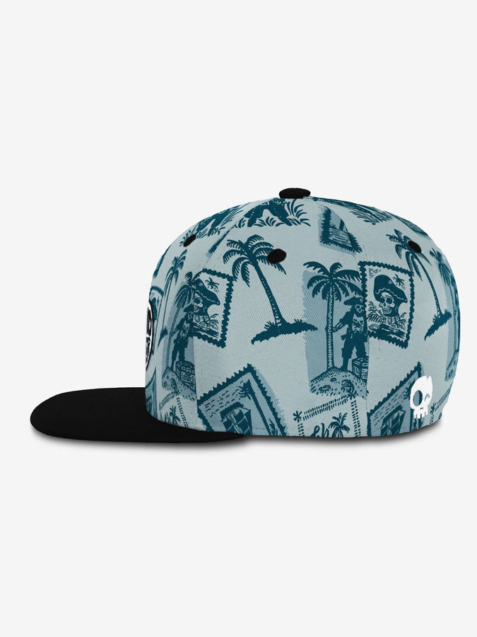 Headster Ahoy Matey Snapback Hat | DUSTY AQUA