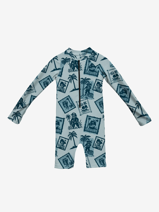 Headster Ahoy Matey On piece Rashguard Spring 2026 | DUSTY AQUA