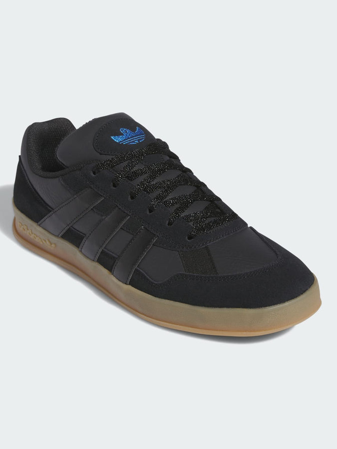 Adidas Aloha Super Black/Carbon/Bluebird Shoes Spring 2024 | CORE BLK/CARBON/BLUEBIRD