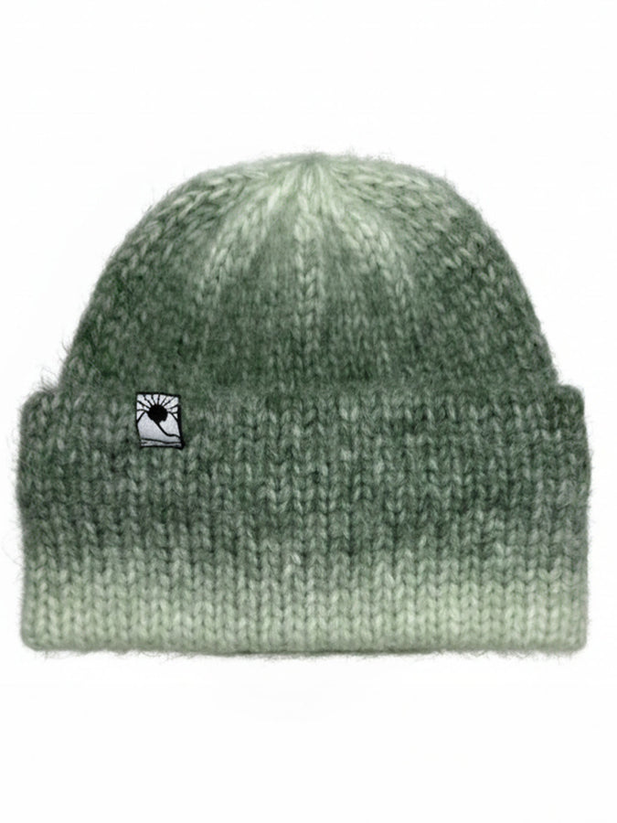 Notice The Reckless Alpine Gradient Chunky Beanie | GREEN