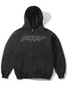 Butter Goods Amplify Washed Black Zip Hoodie Spring 2026