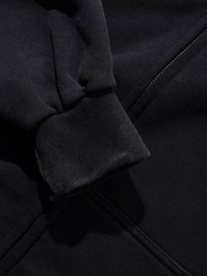 Butter Goods Amplify Washed Black Zip Hoodie Spring 2026 | WASHED BLACK