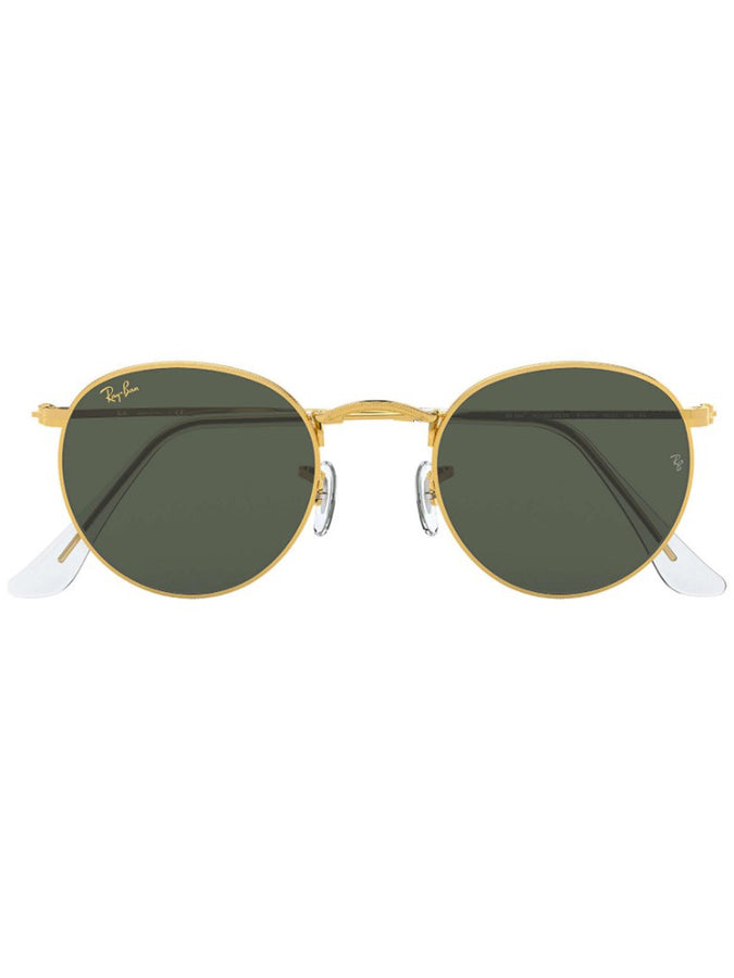 Round Metal Legend Gold/Green Classic G-15 Sunglasses | LEGEND GOLD/GREEN 