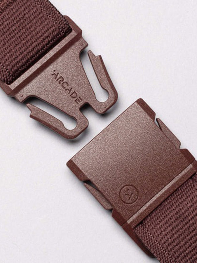 Arcade Atlas Slim Burgundy Belt | BURGUNDY (602)