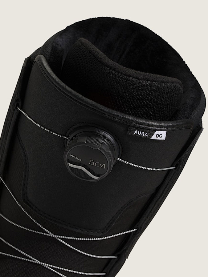 Vans Aura OG Black/White 20 Snowboard Boots 2026 | BLACK/WHITE 20 (0BN)