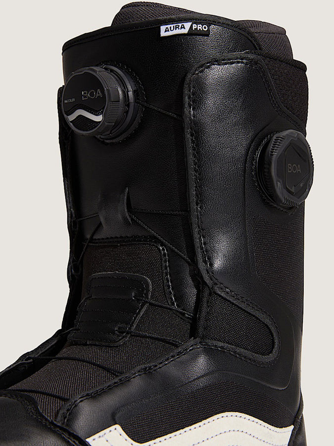 Vans Aura Pro Black/White Snowboard Boots 2026 | BLACK/WHITE (BA2)
