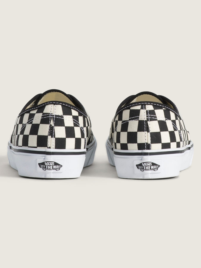 Vans Authentic Primary Check Black/White Shoes Spring 2026 | PRIMARY CHECK BLACK/WHT (Y28)